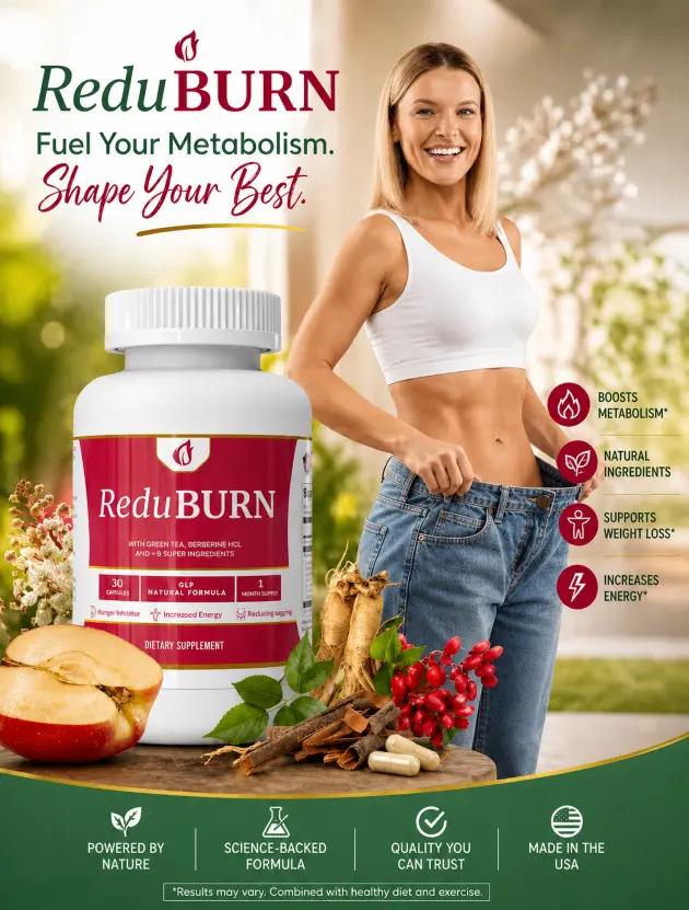 ReduBurn Metabolic Support Supplement Bottle